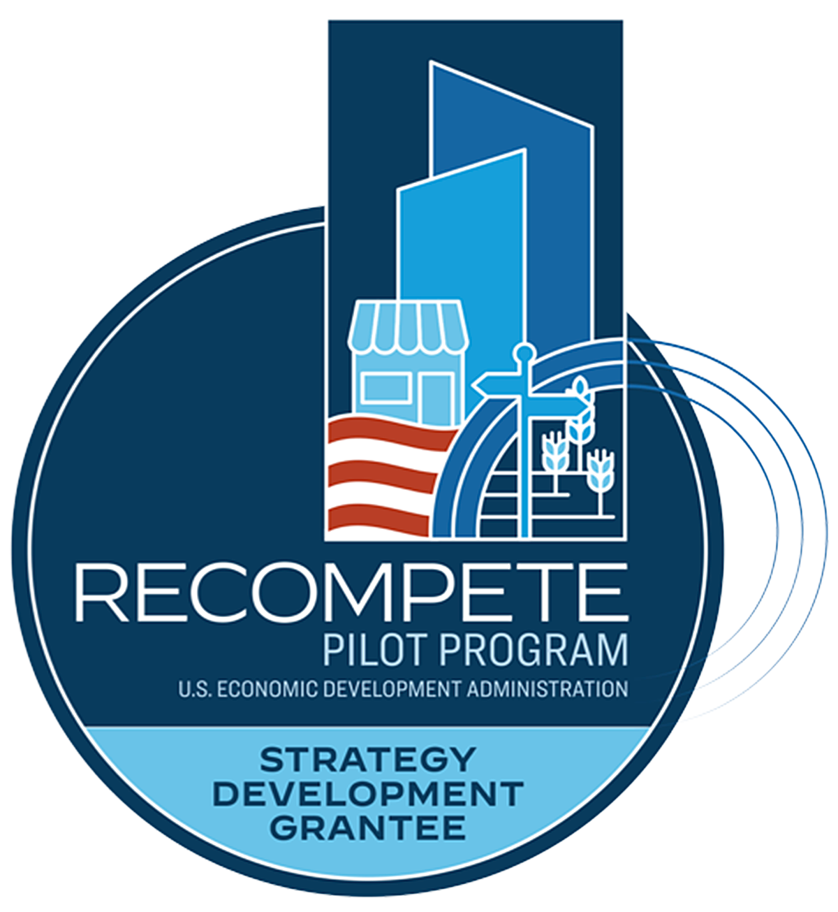 Recompete logo